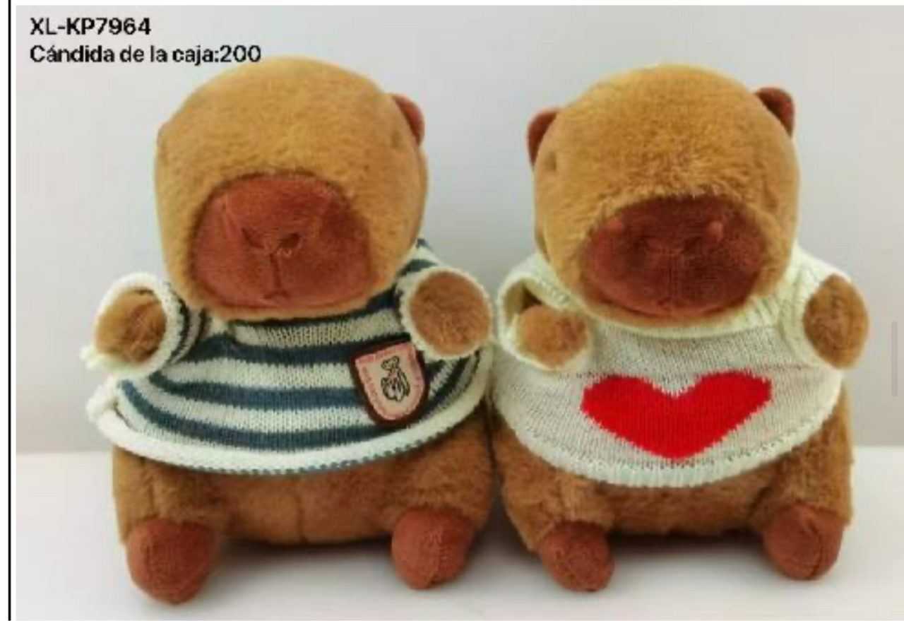 PELUCHE CAPIBARA KP 7964