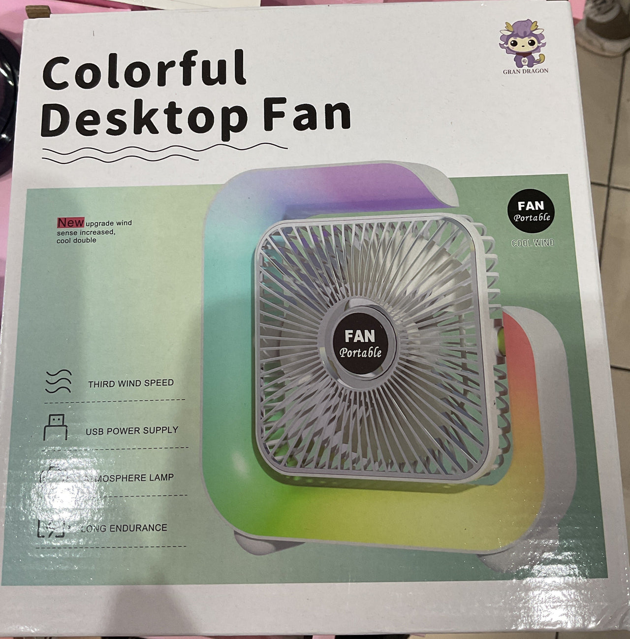 lámpara ventilador