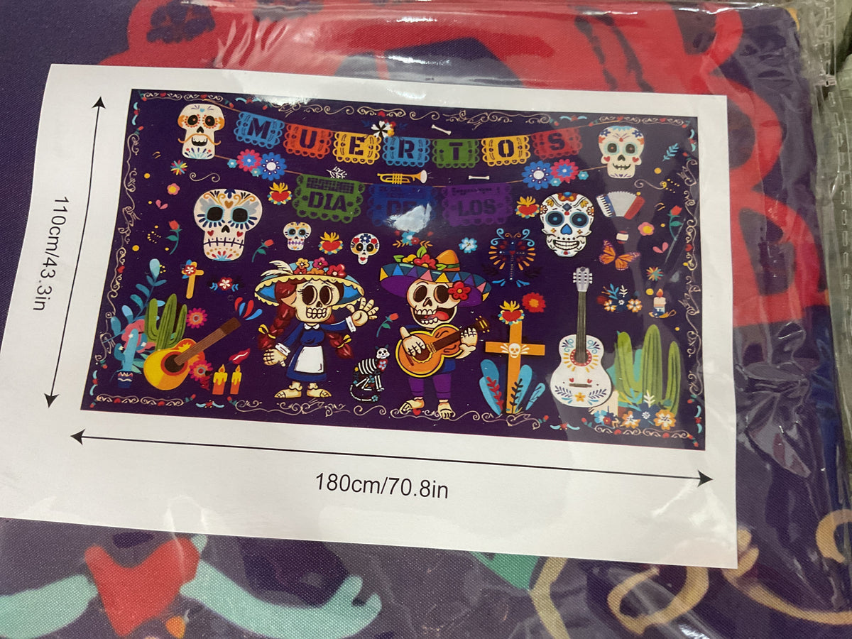 Mini Tapiz Día De Muertos.