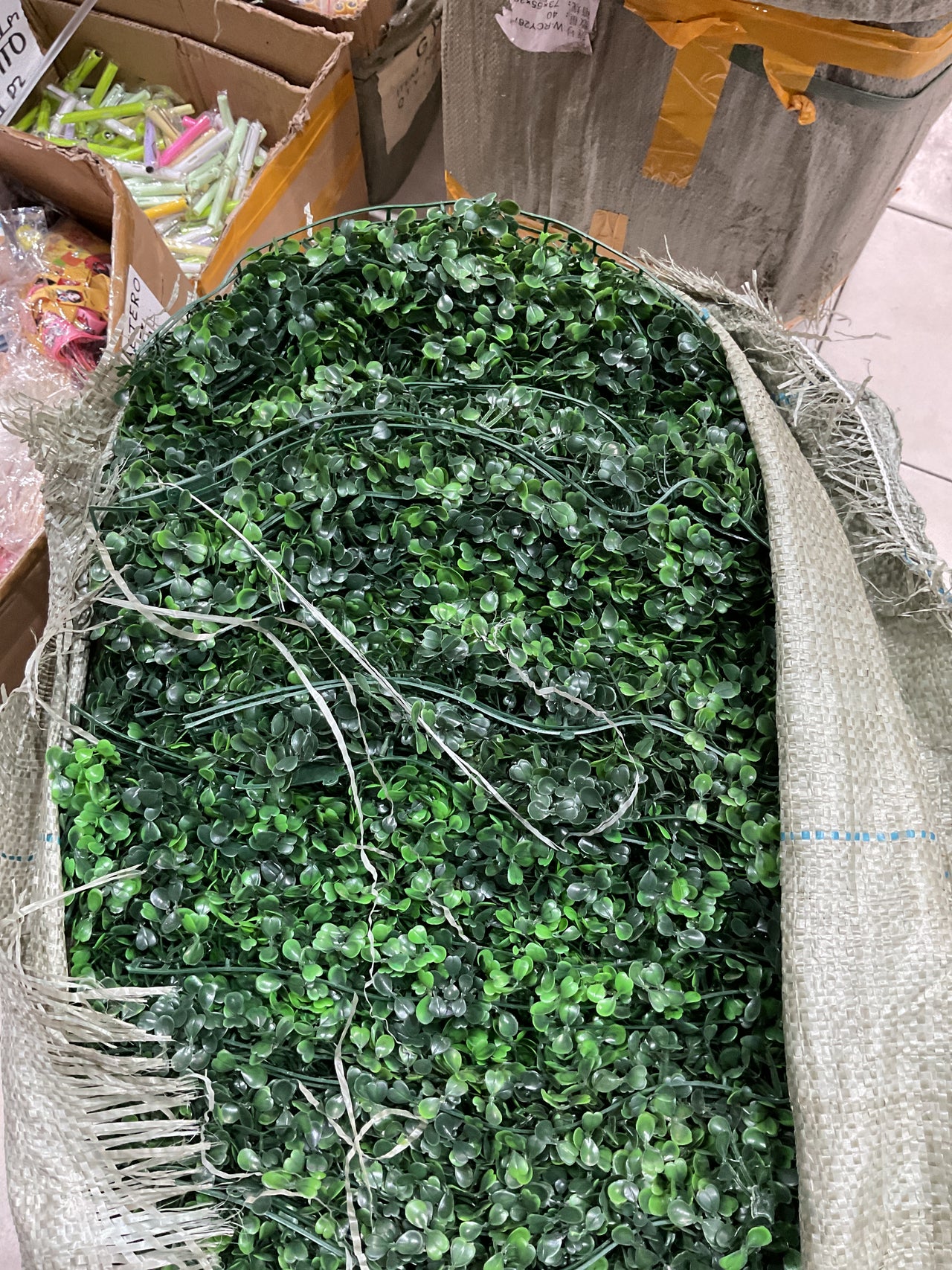 PANEL DE FOLLAJE ARTIFICIAL 60x40