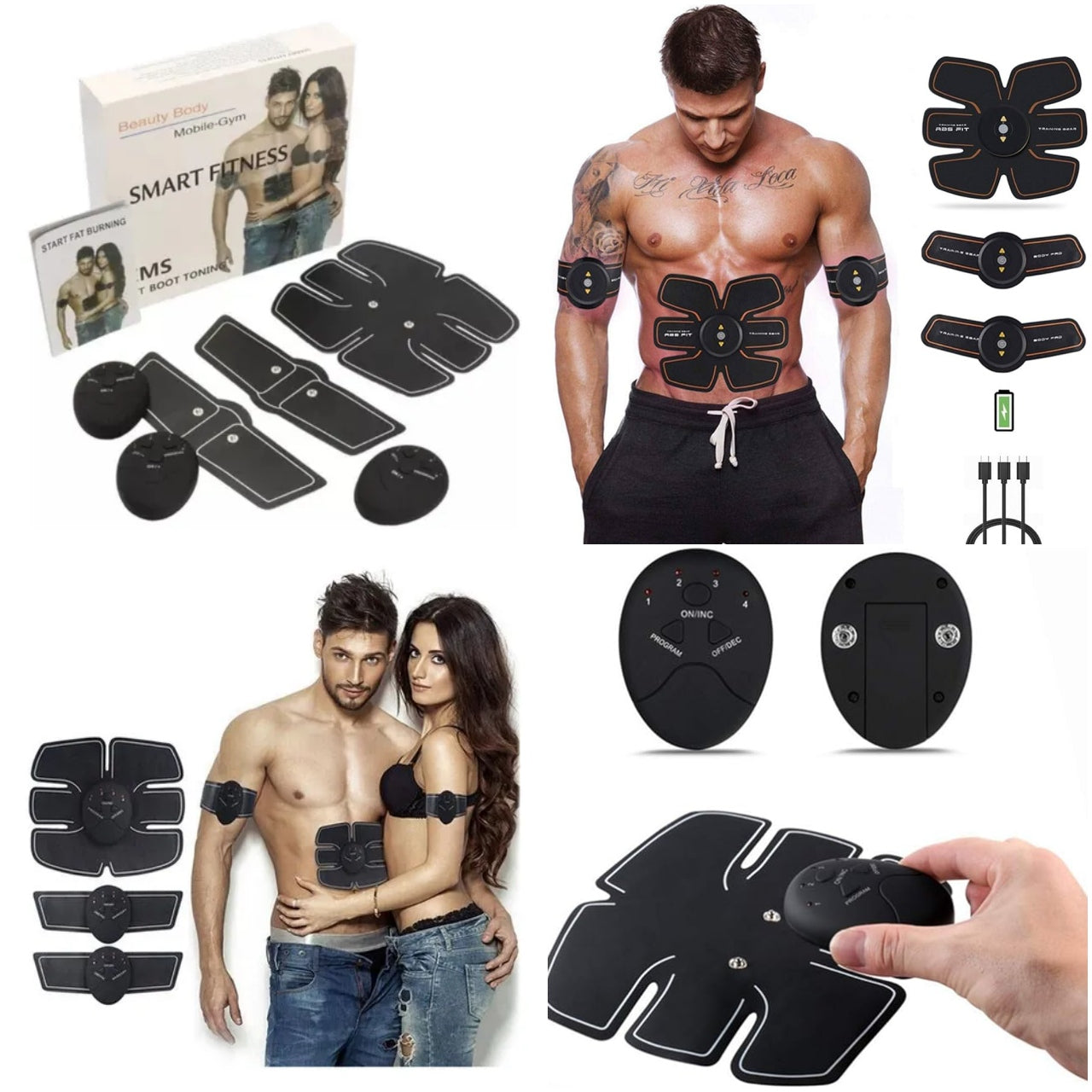 ELECTRO ESTIMULADOR EMS FIT BOOT