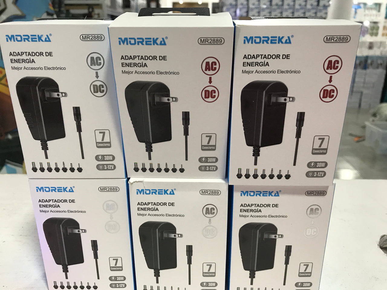 ADAPTADOR DE ENERGÍA MR2889 MOREKA