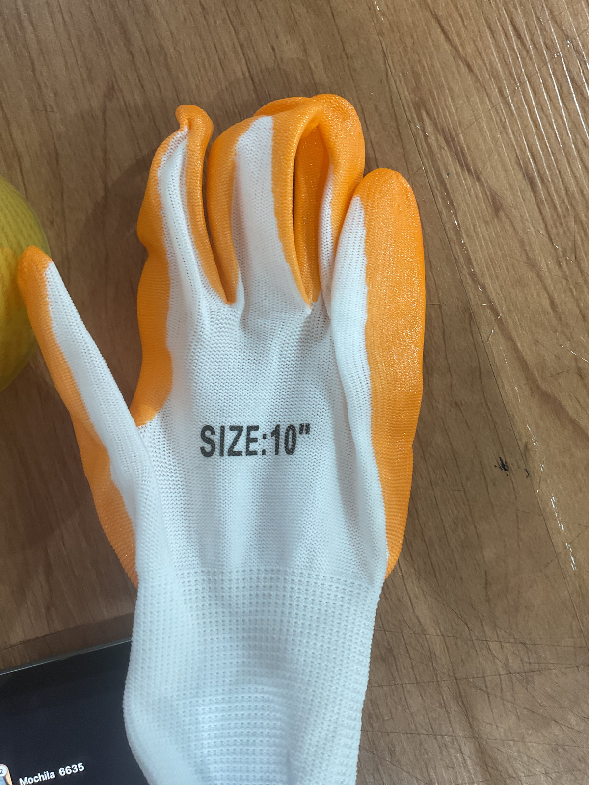 12 Guantes De trabajo.