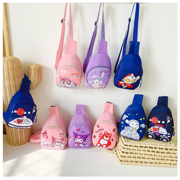Mini mochila unicornio y kawai