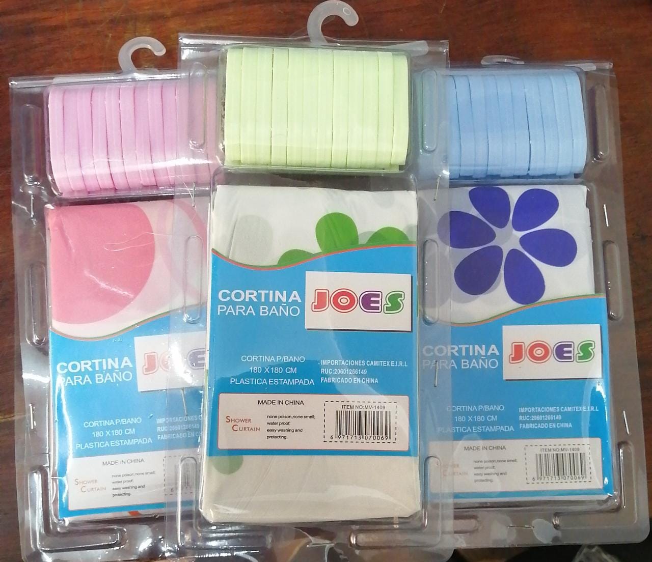 Cortina para baño
