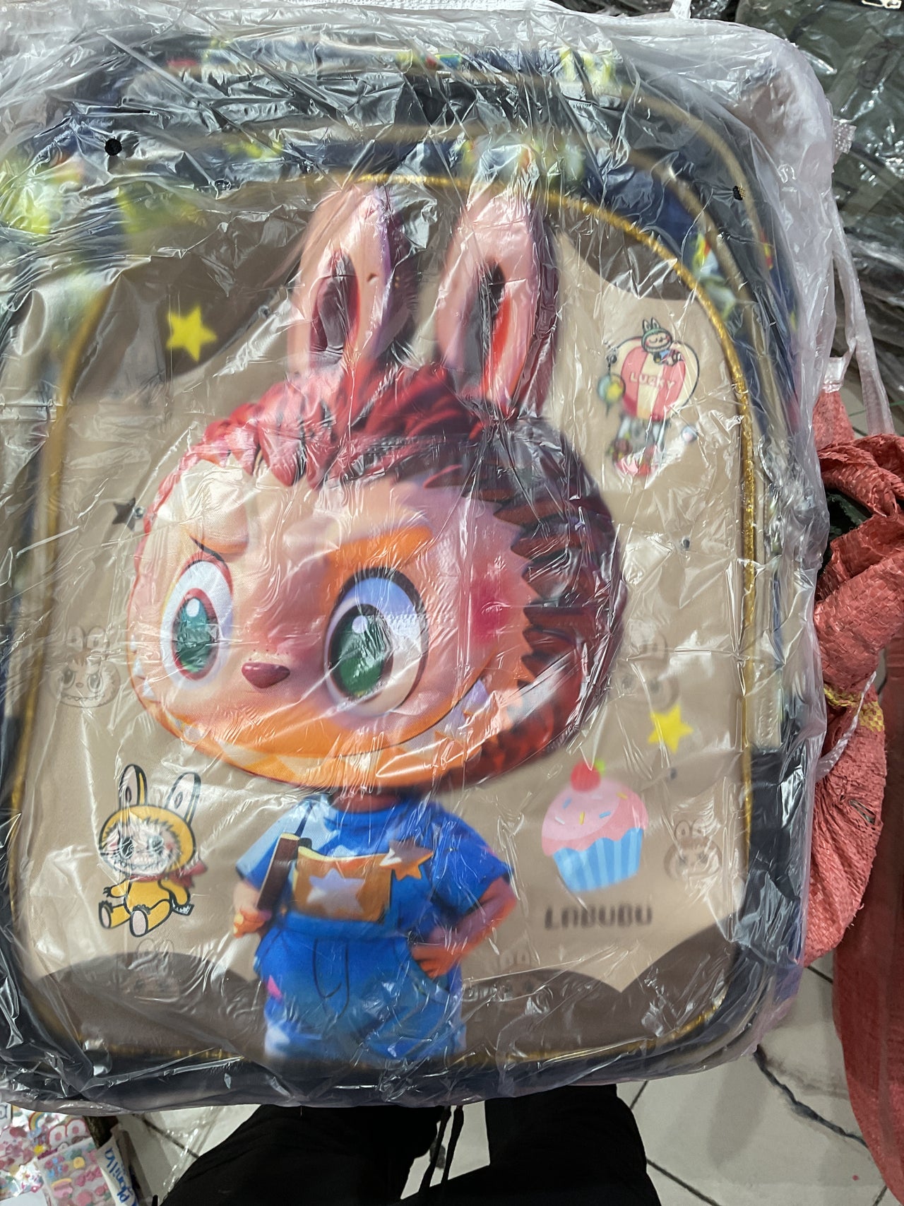 Mochila trío Labubu Y911