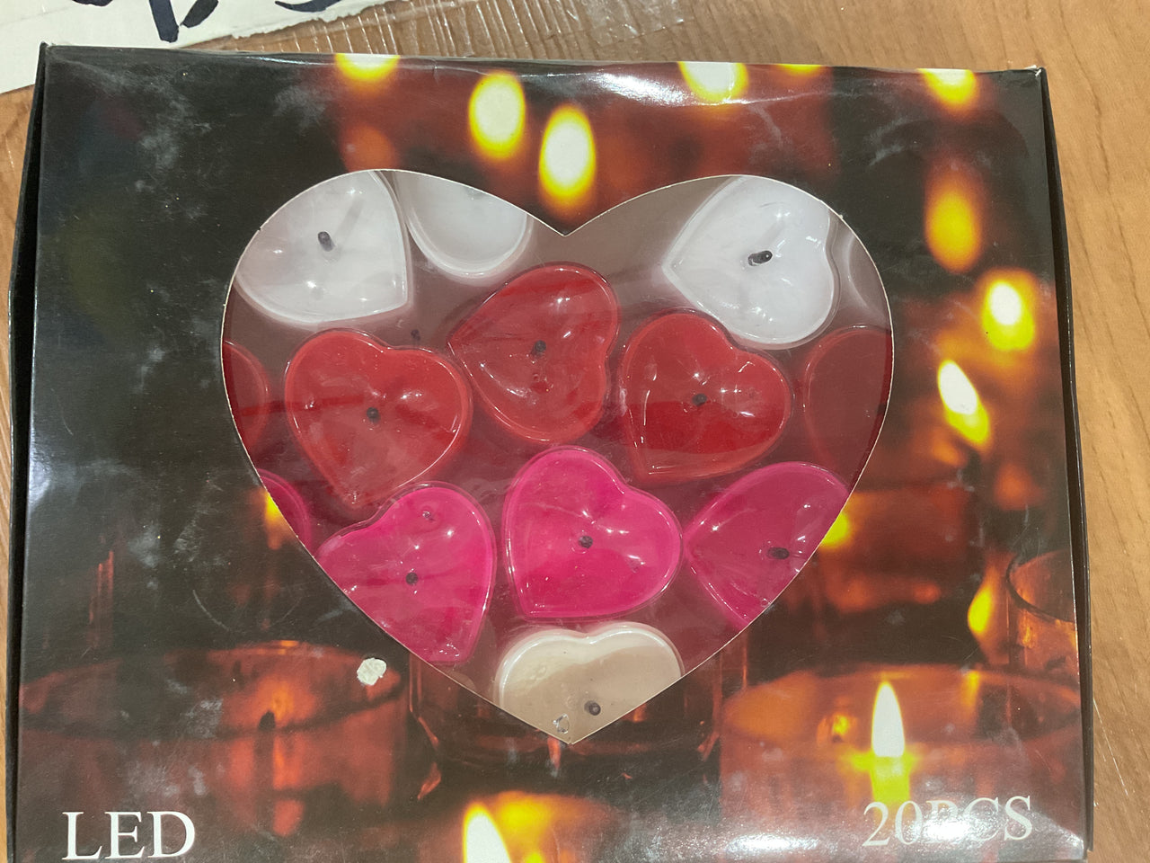 Velas Corazón.