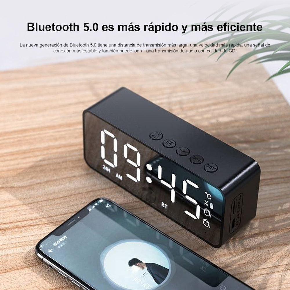Reloj despertador bocina
