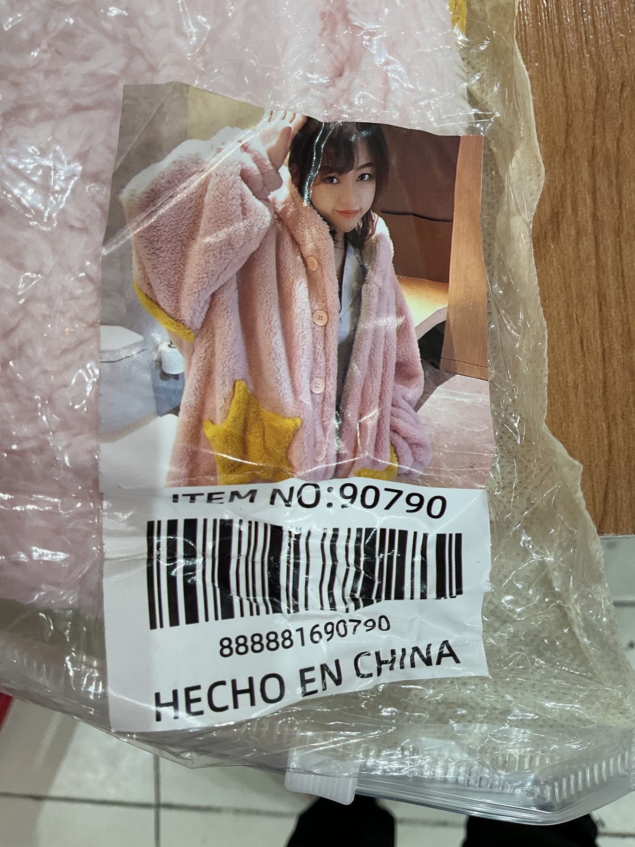 Bata para dormir estrella 790