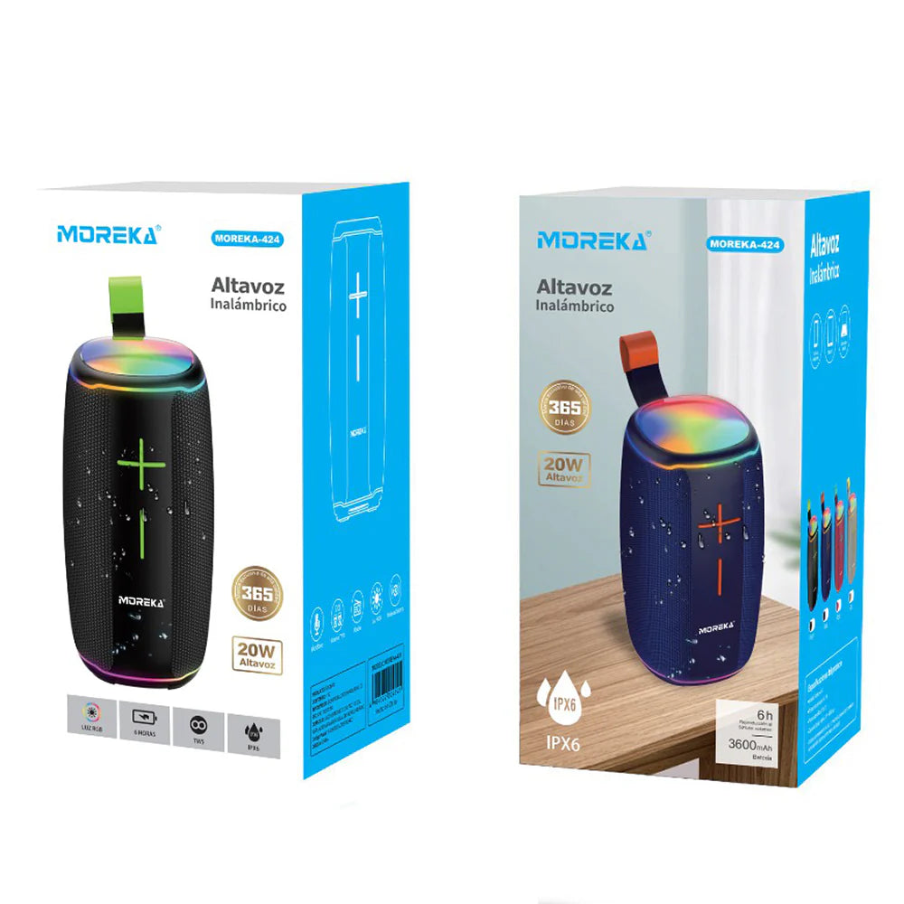 Bocina Moreka Bluetooth 424