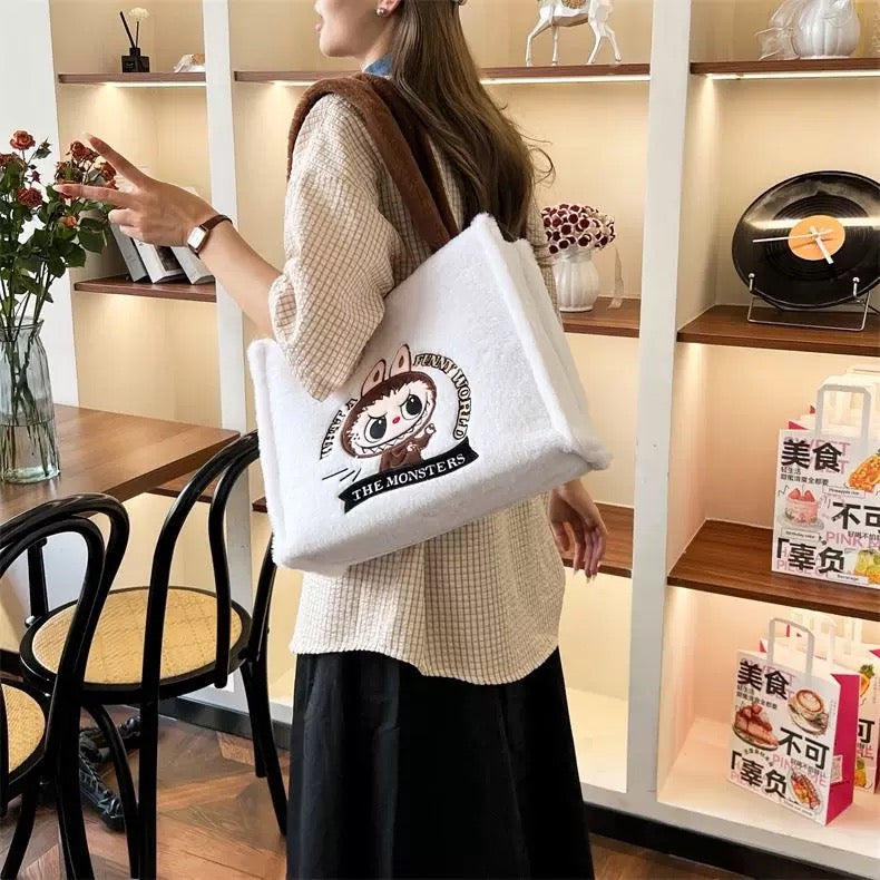 Bolsa labubu peluche