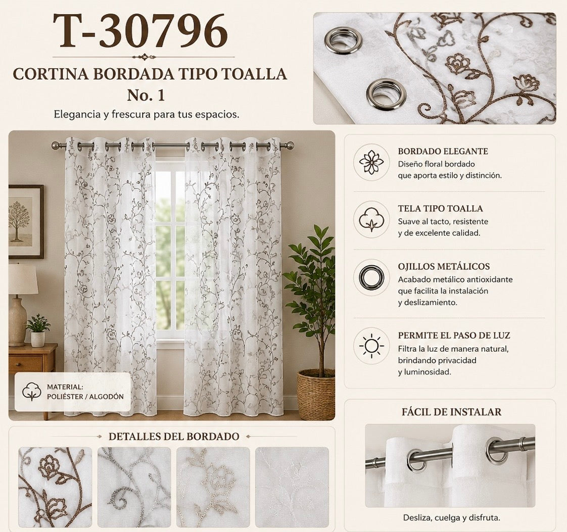 Cortina window par cortinas