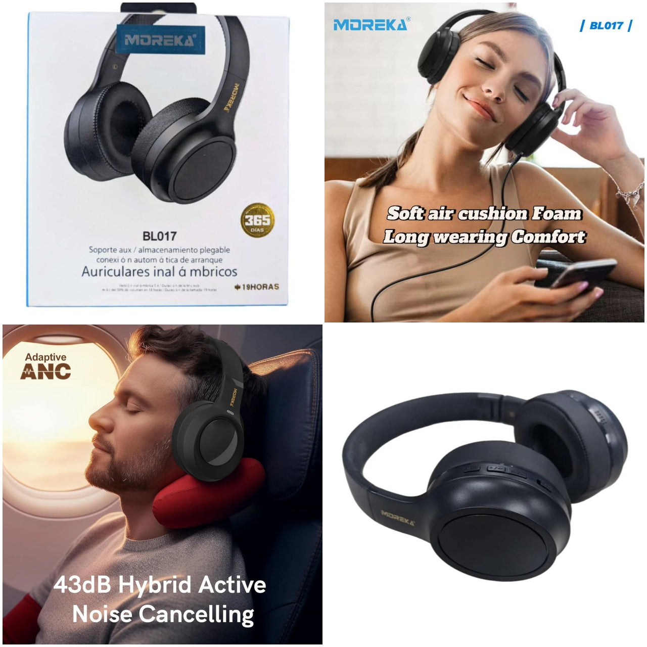 MORELA AUDIFONOS BL017