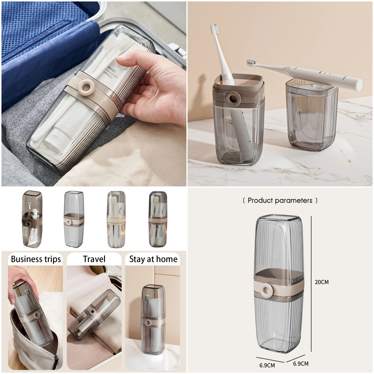 ESTUCHE DE VIAJE PORTATIL Toothbr