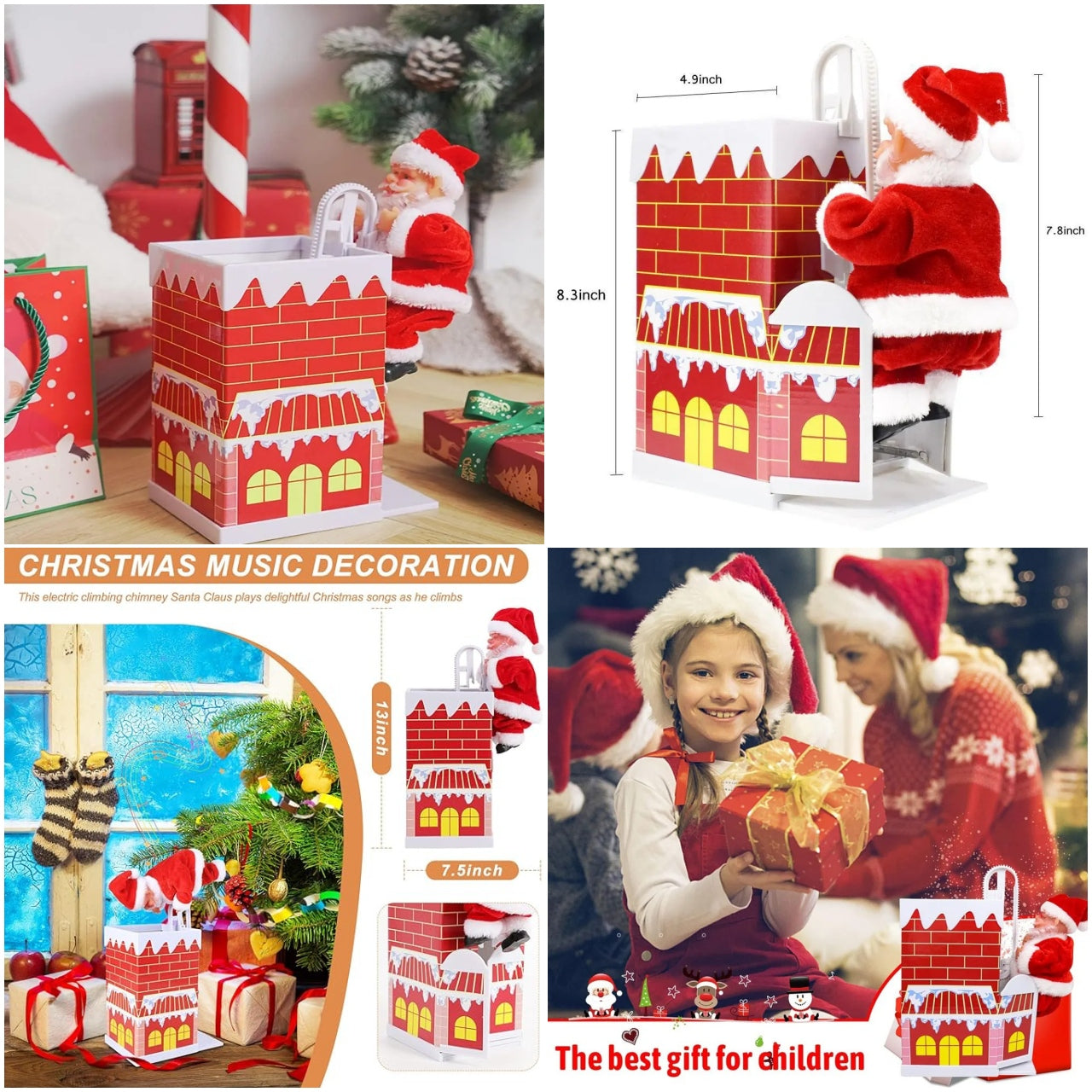 SANTA CLAUS CHIMENEA