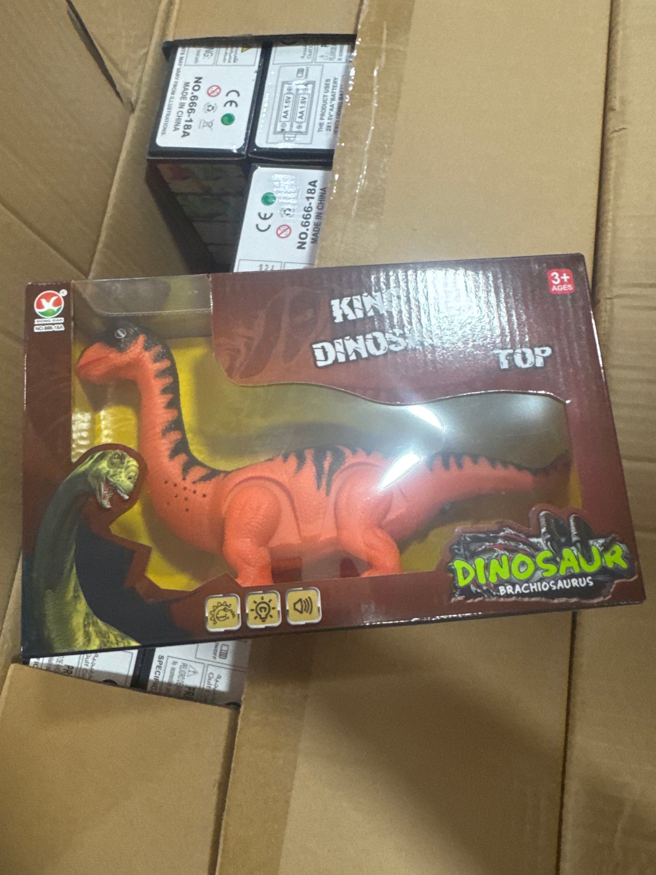 KING DINOSAURIO LUZ Y SONIDO