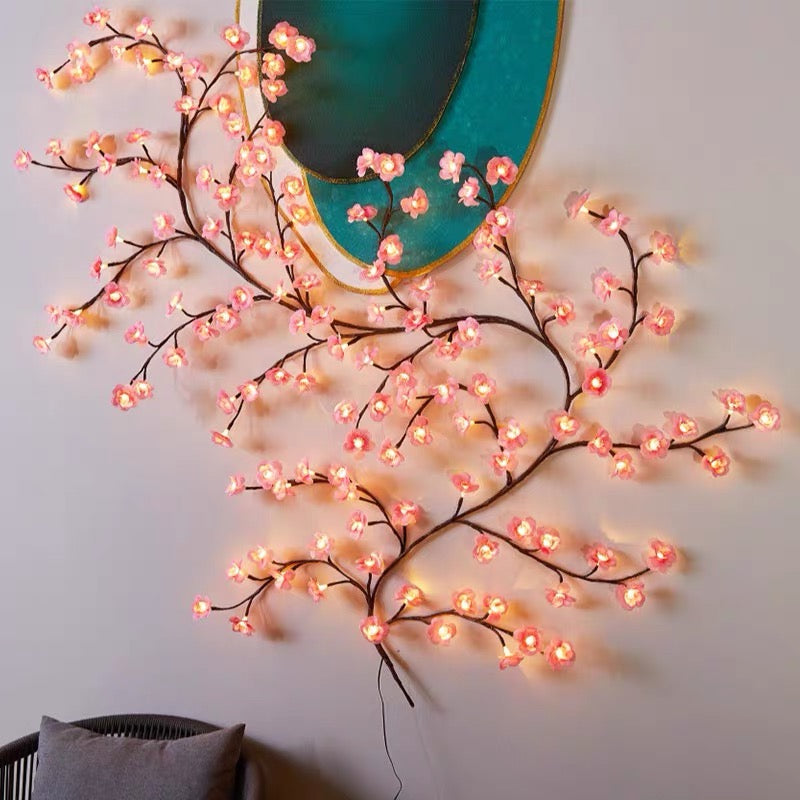 Serie guirnalda árbol de cerezo