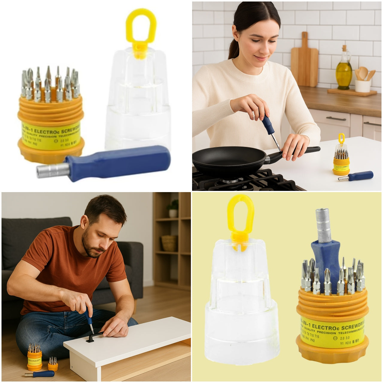 HERRAMIENTAS JUEGO DE DESTORNILLADORES