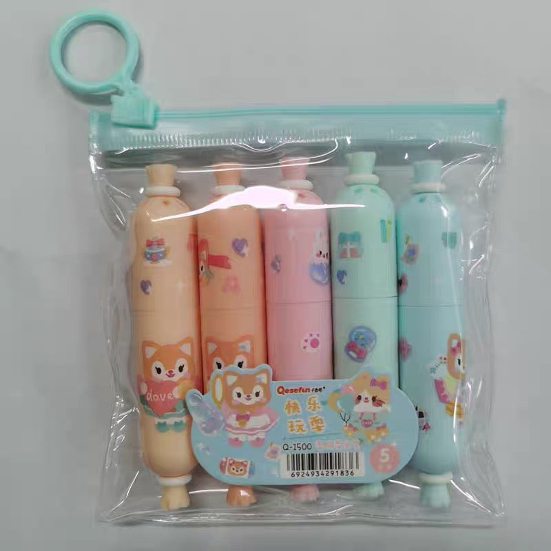 5 sets Plumón figuras