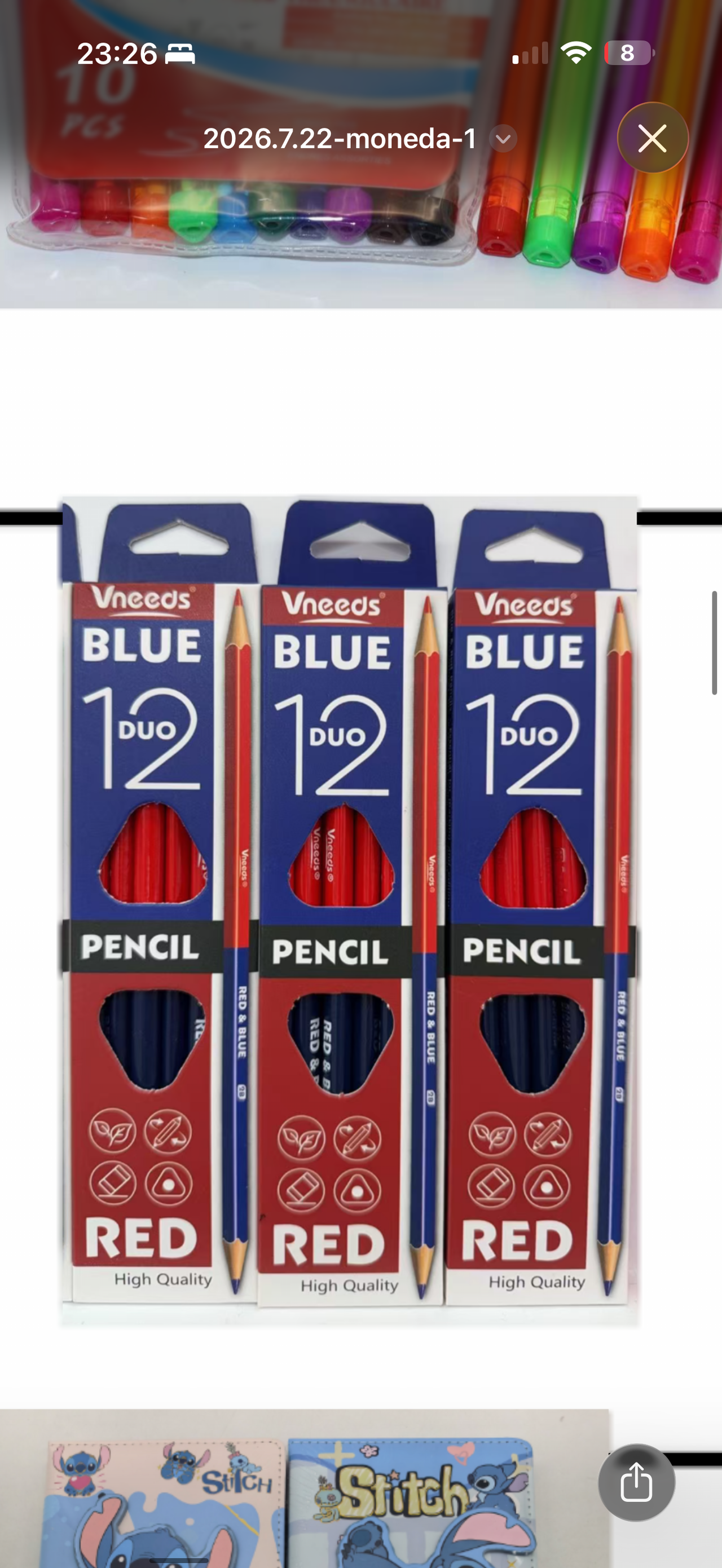 12 bicolor V01163
