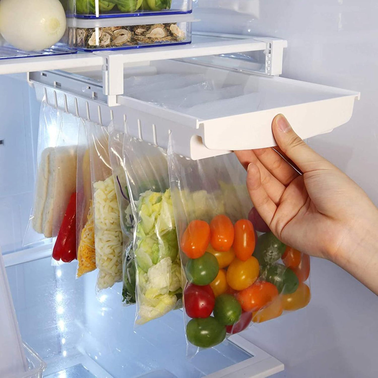 ORGANIZADOR REFRIGERADOR BOLSAS HERMETICAS