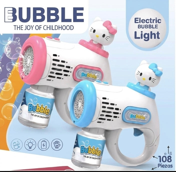 Pistola burbujas bubble