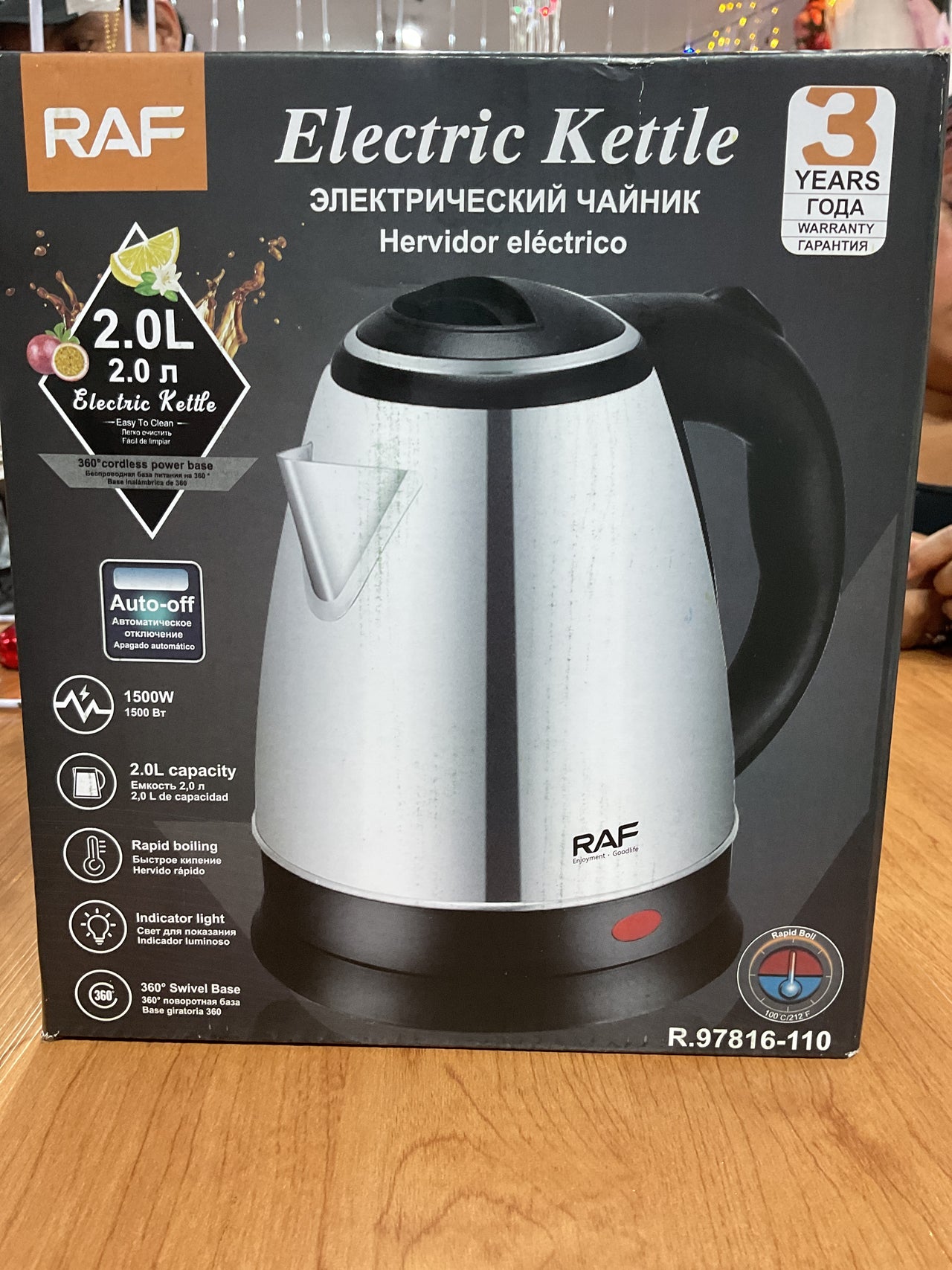 Cafetera kettle 3149