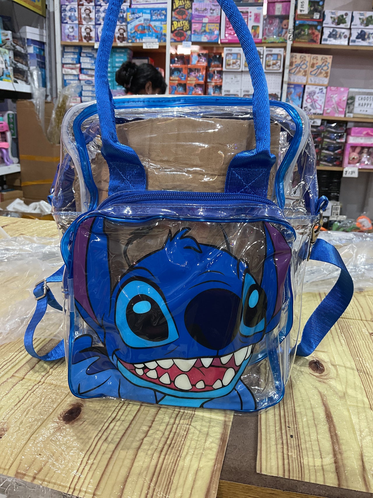 Mochila transparente st