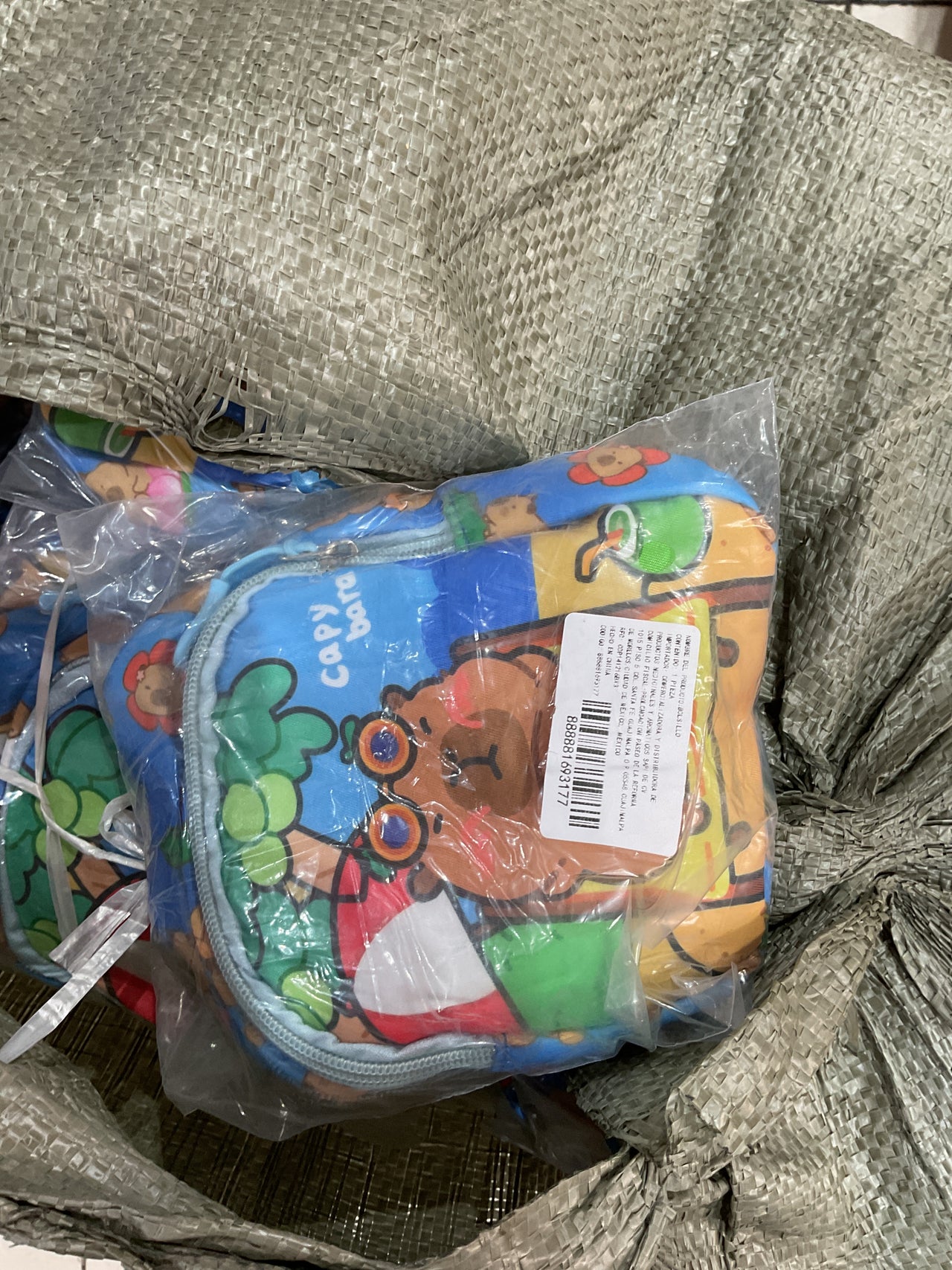 PECHERA CAPIBARA NIÑOS
