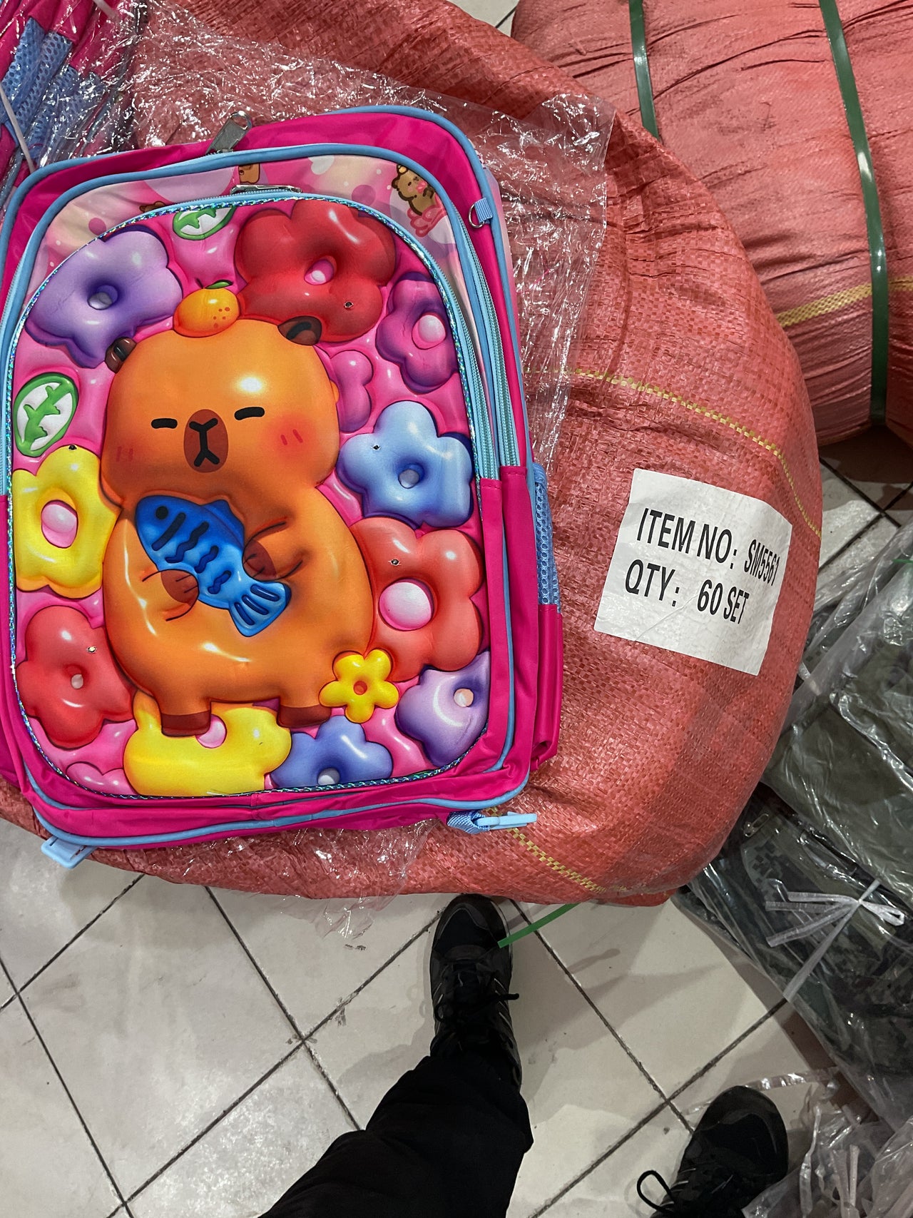 Mochila capibara SM5561