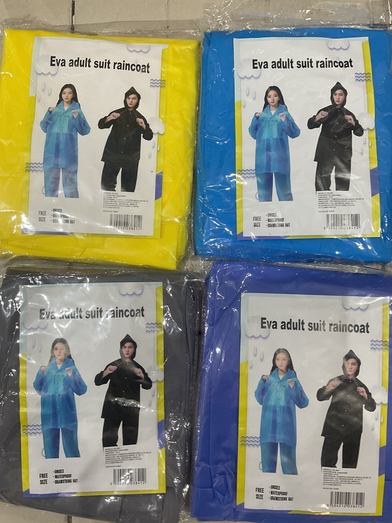 Impermeable unisex Eva