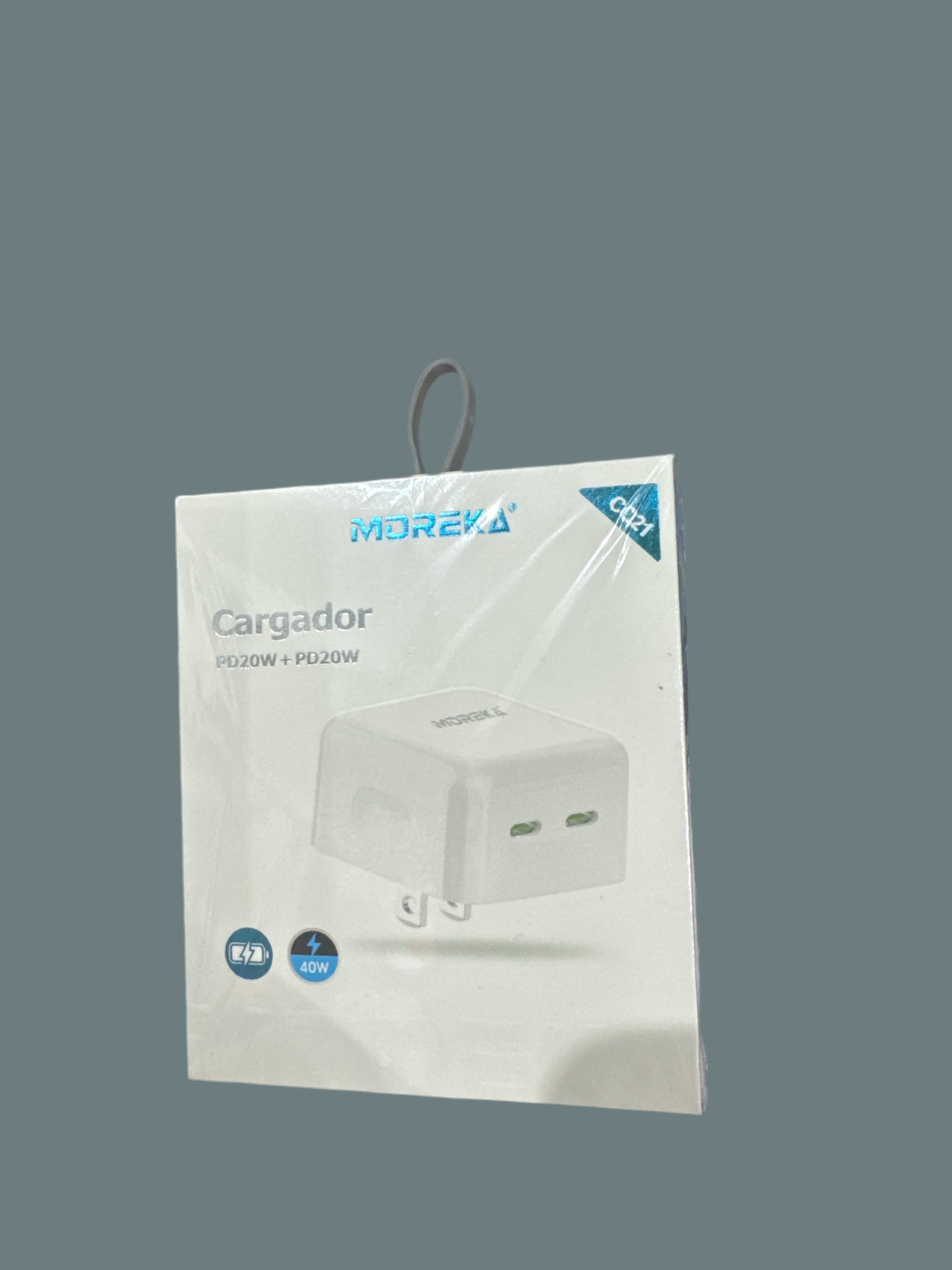 Cargador carga rápida doble c