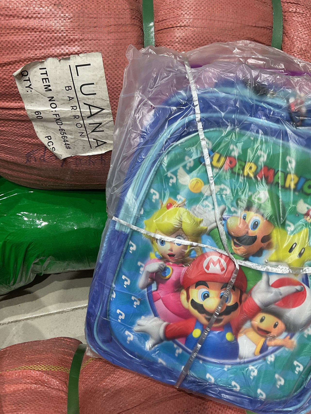 Mochila personajes con luz 65644