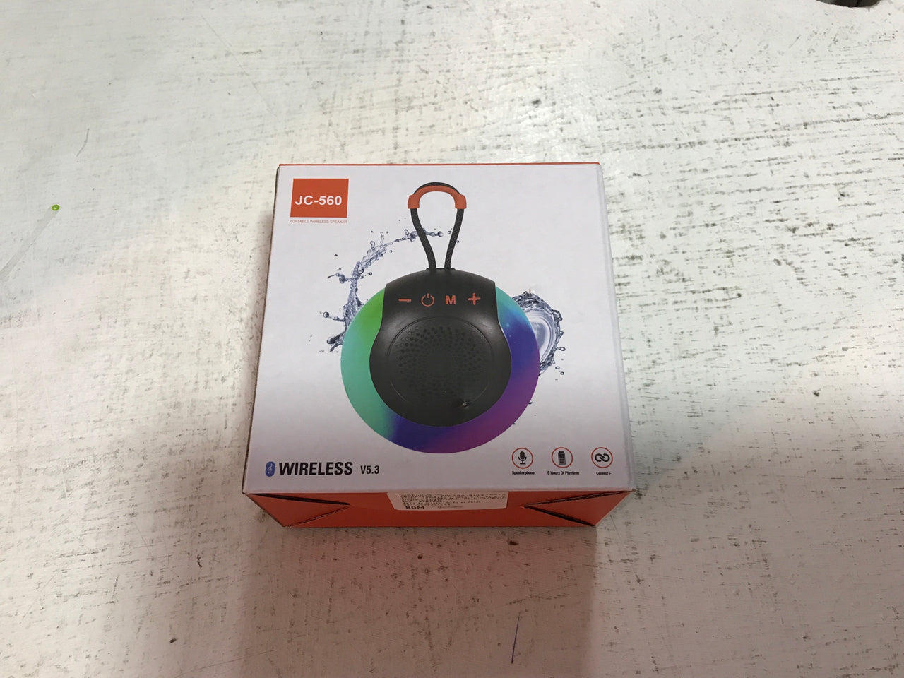 BOCINA REDONDA RGB JC-560