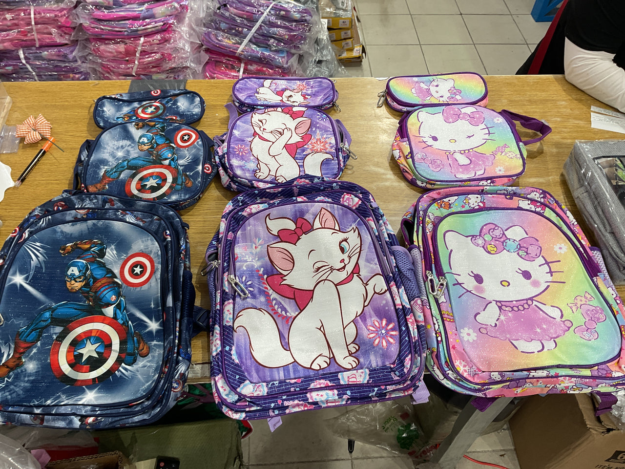 mochila trío 1606