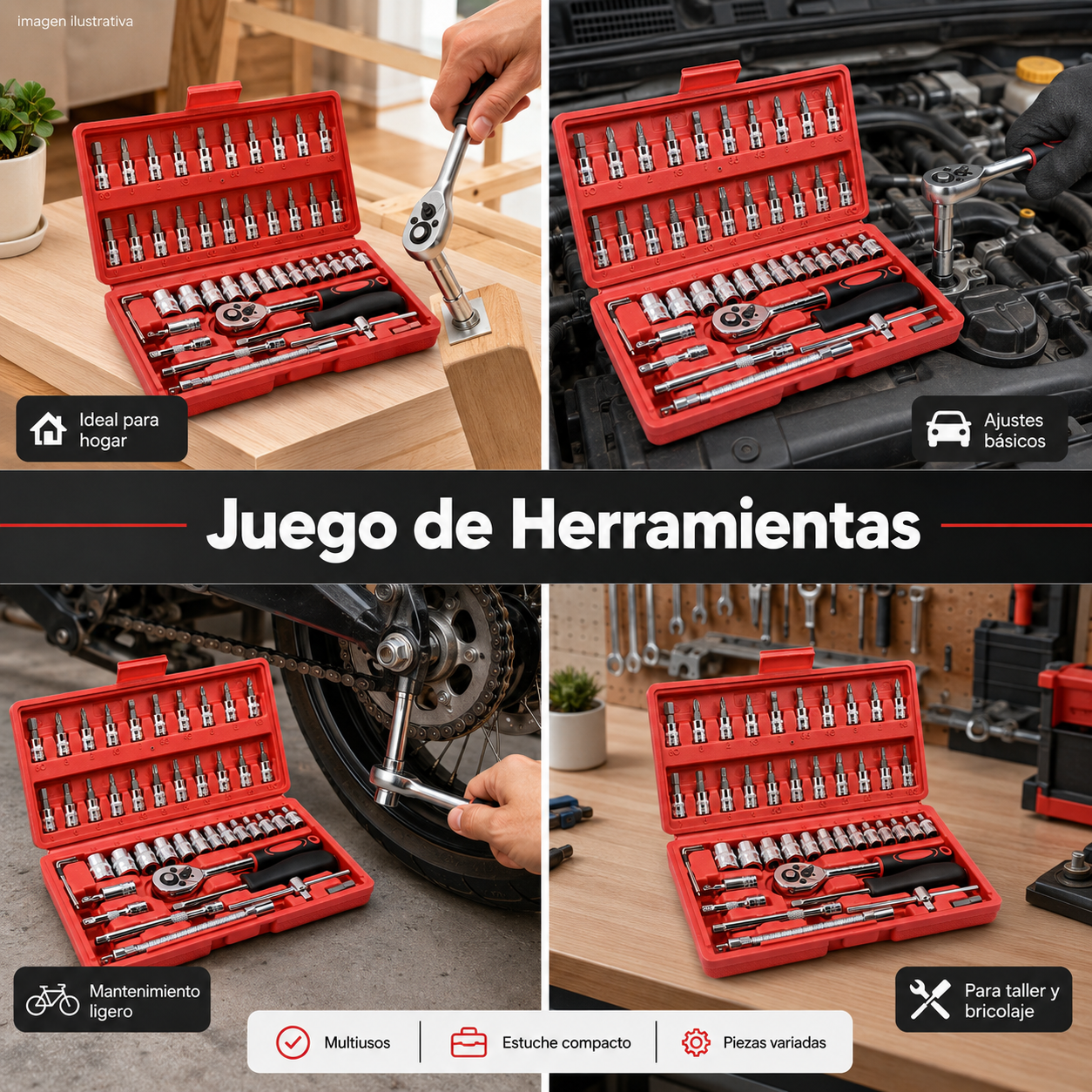Herramienta 46 pcs