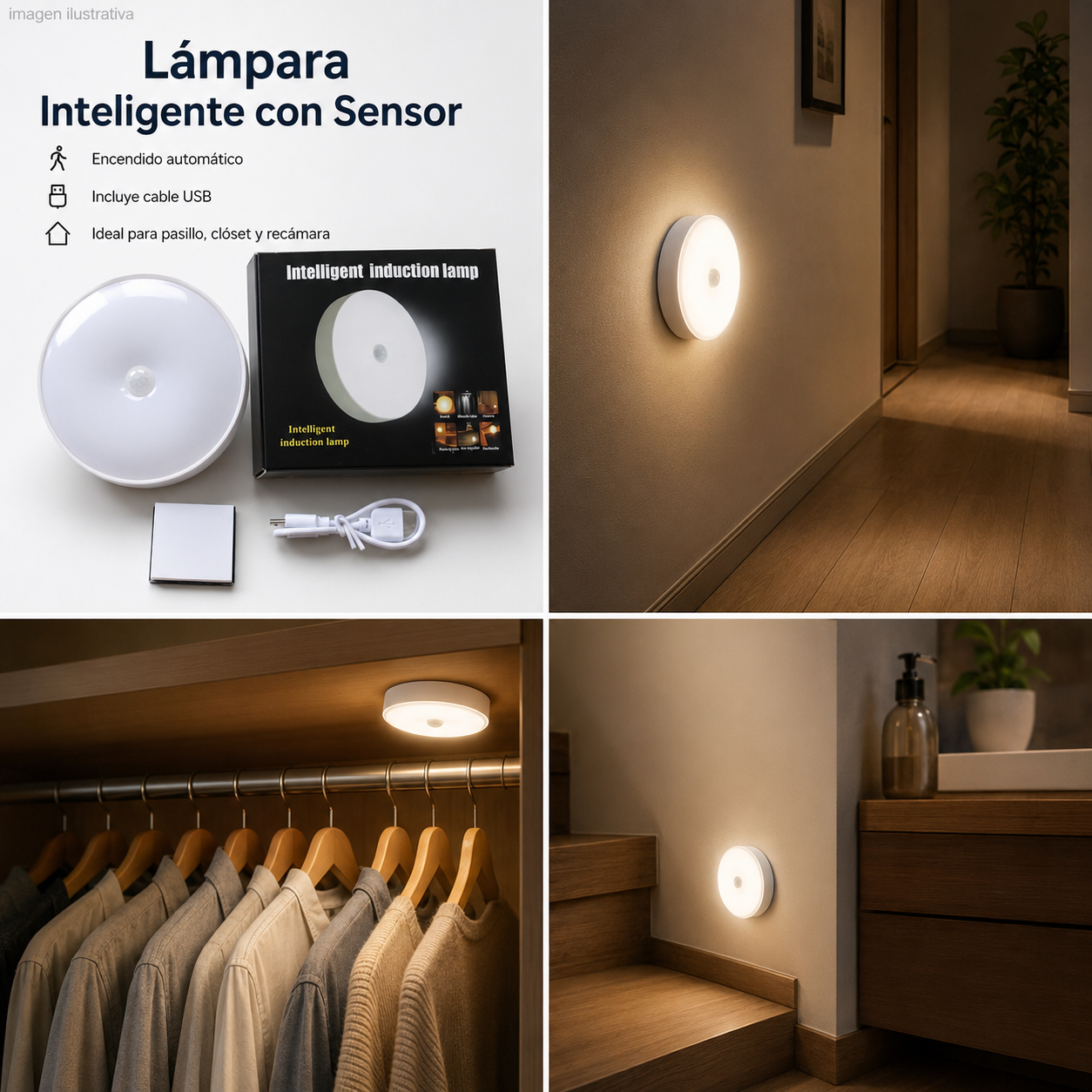 LAMPARA CON SENSOR 8290