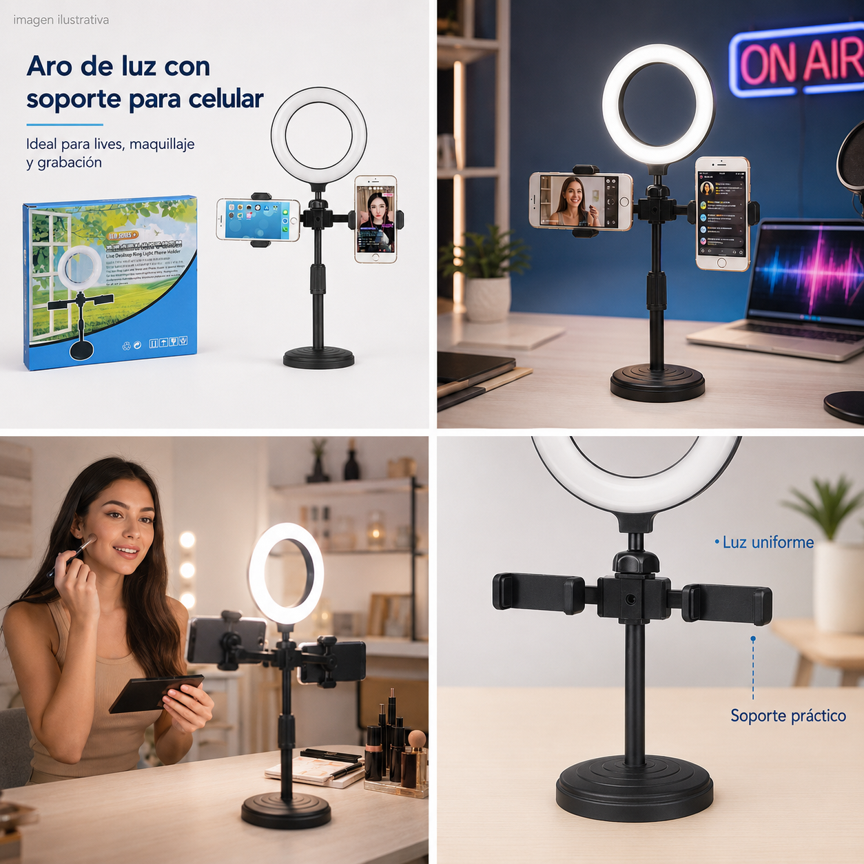 Mini aro de luz