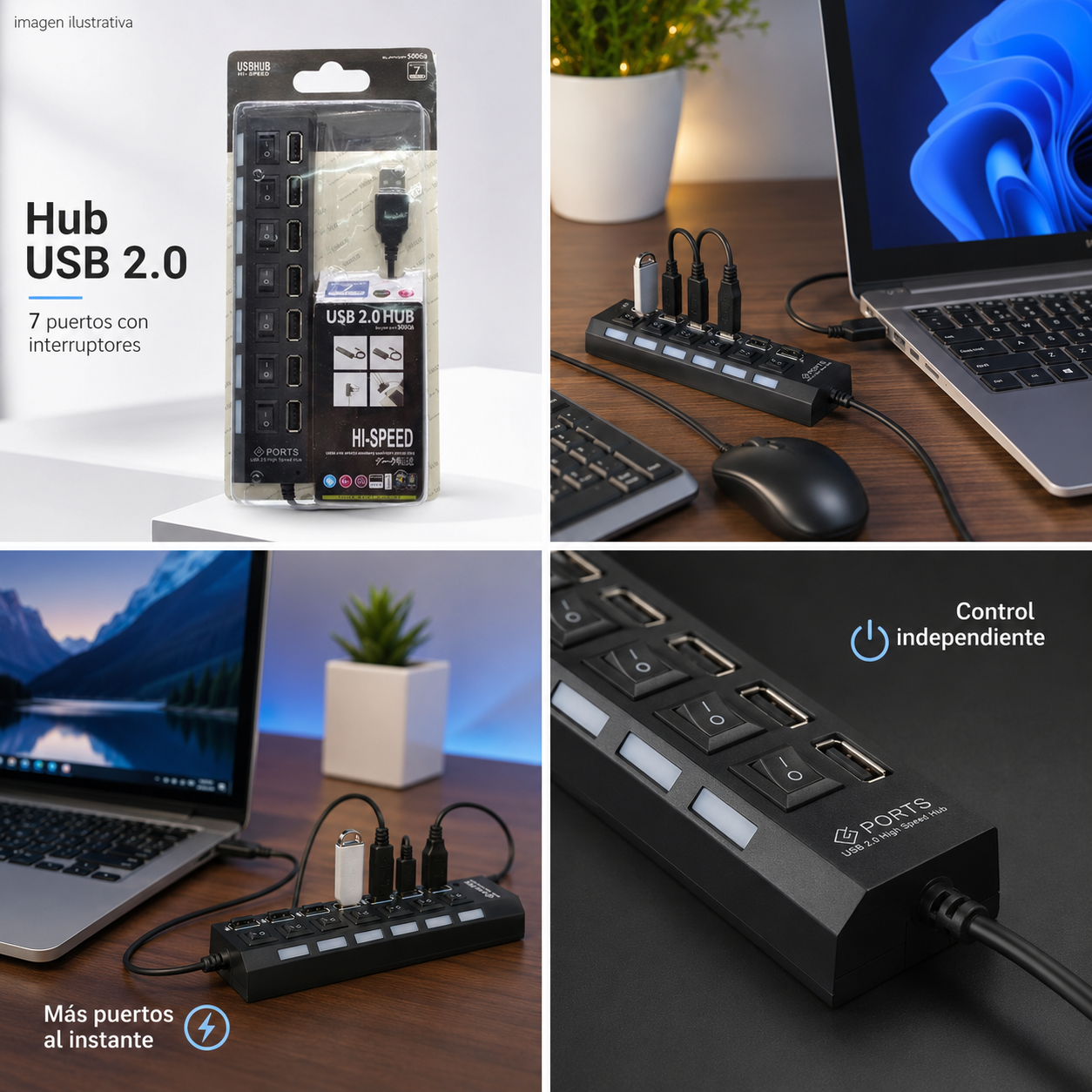 Multicontacto DE USB