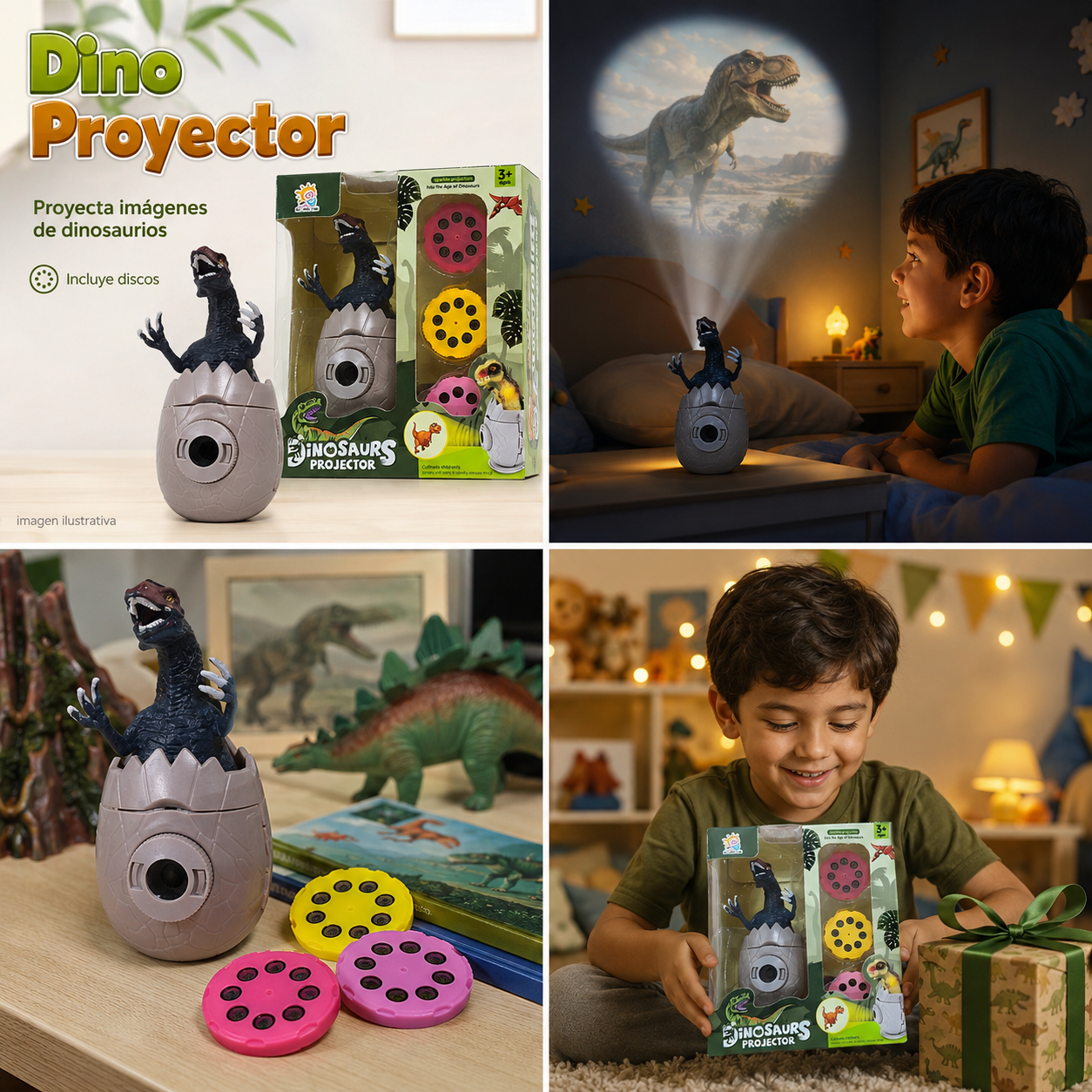 Dino proyector 1309