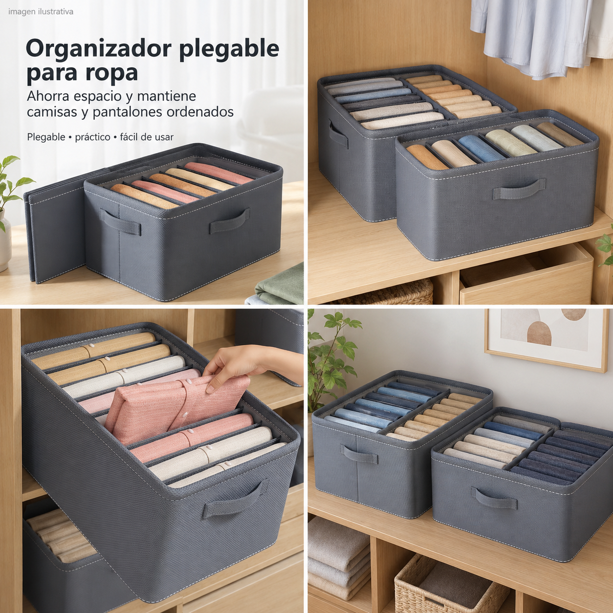 ORGANIZADOR PARA CAMISAS