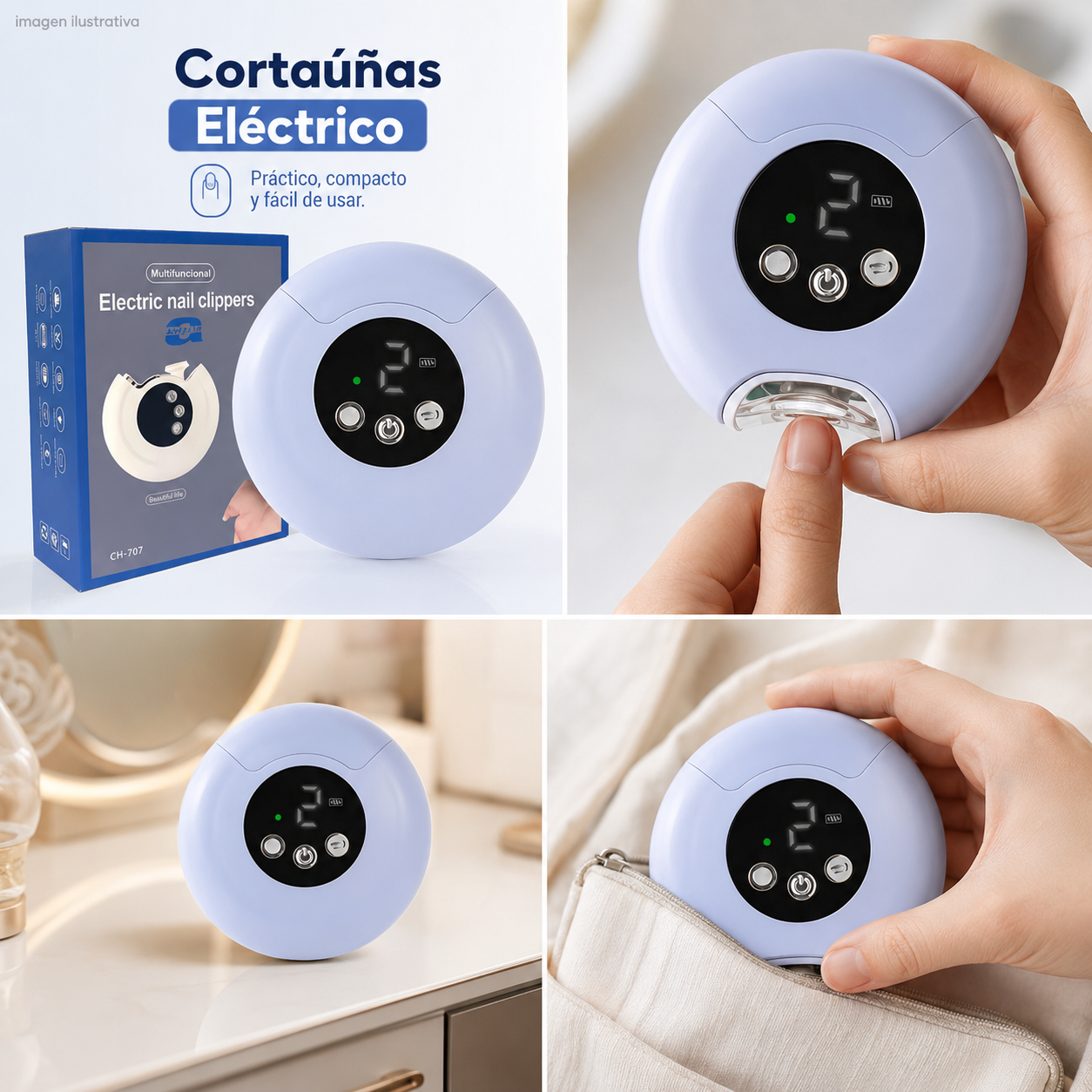CORTA UÑAS ELÉCTRICO