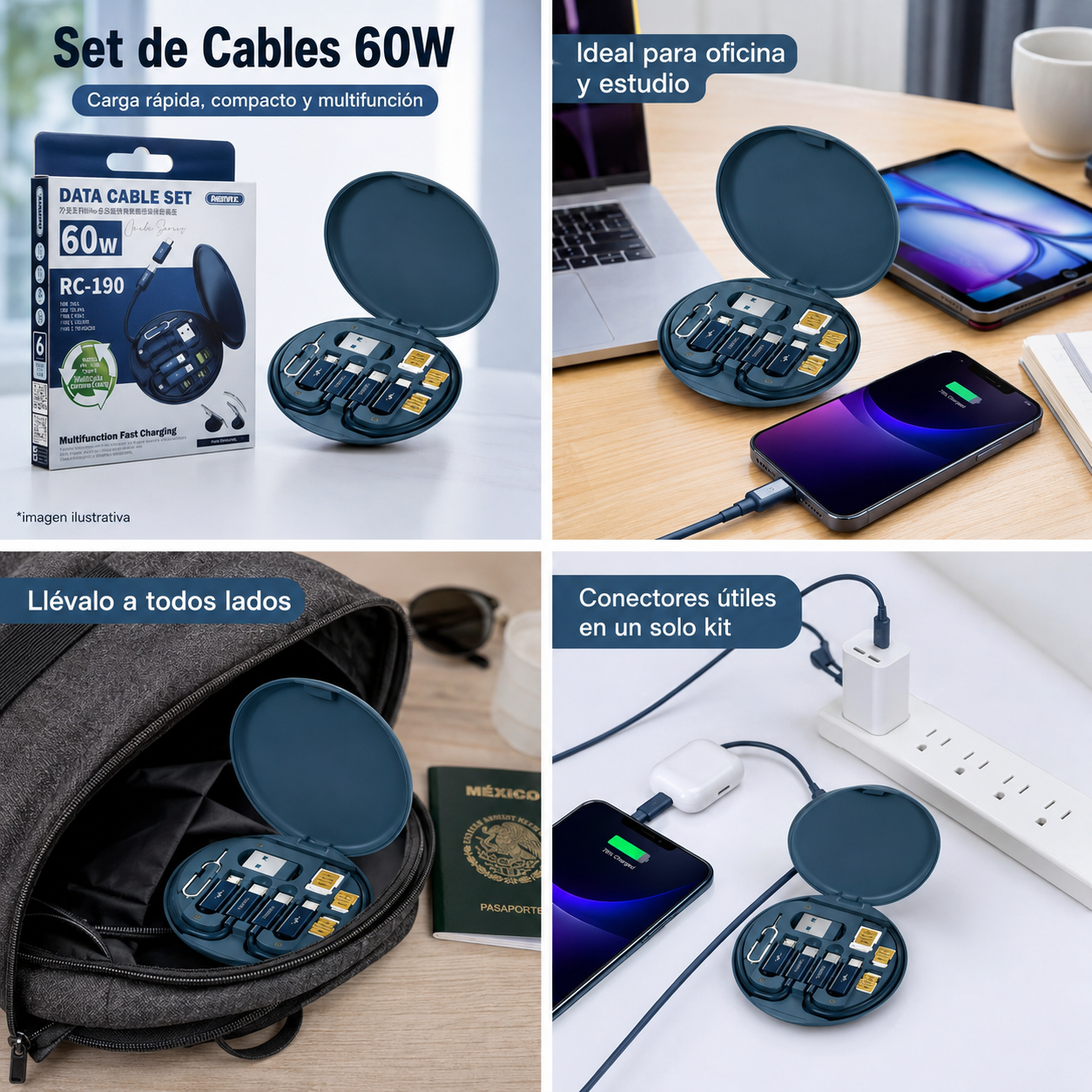 KIT DE CABLES PARA DATOS