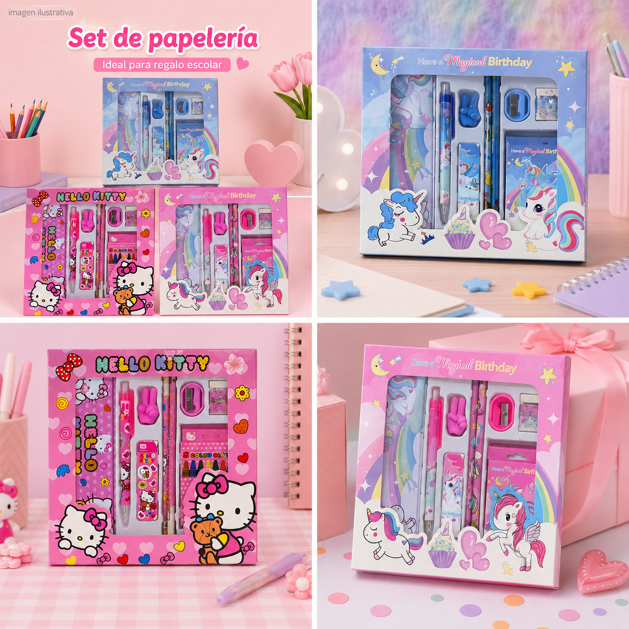 set para niña