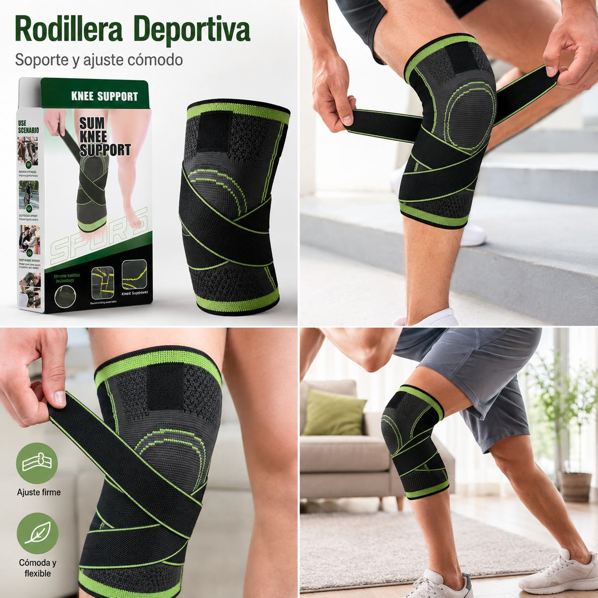 rodillera reforzada