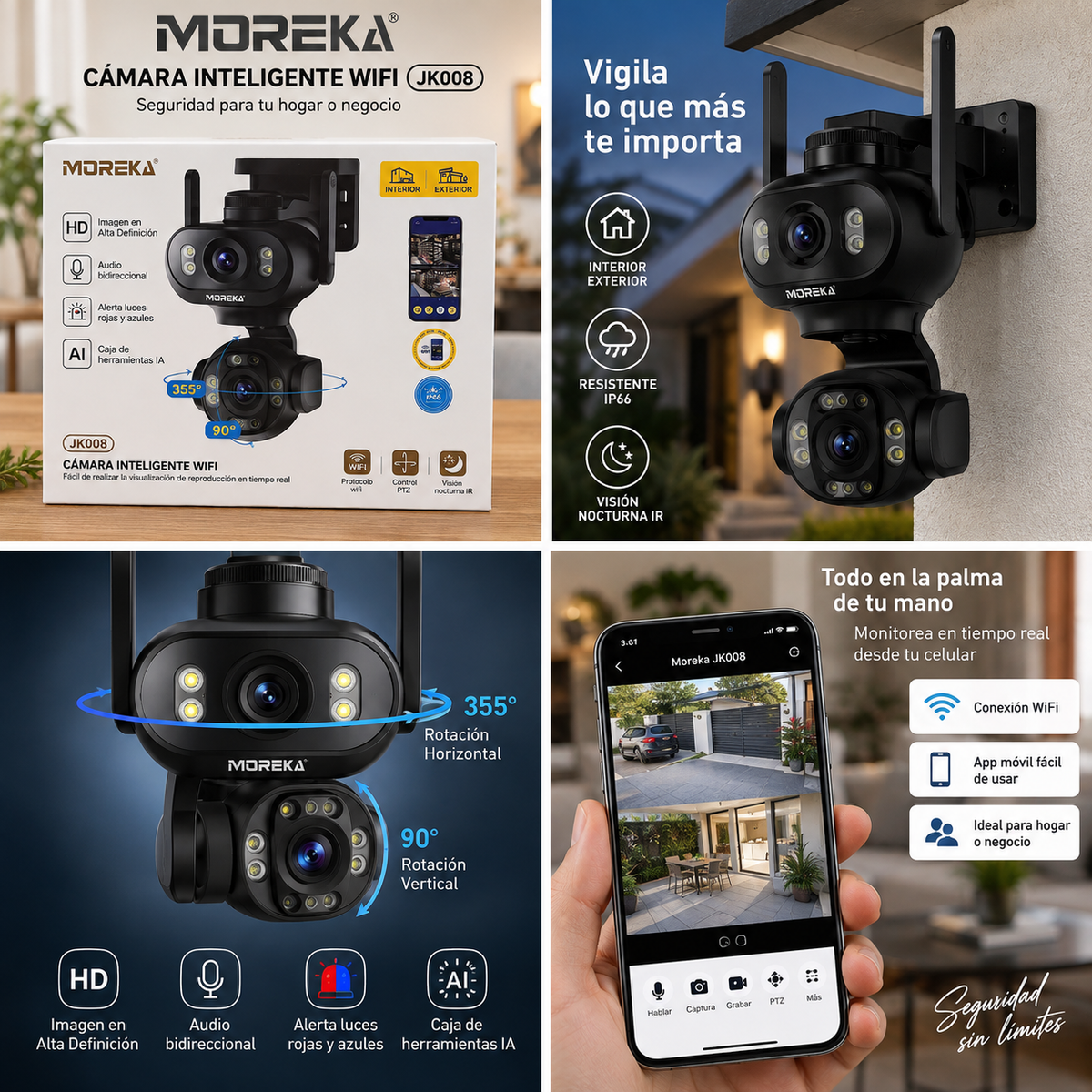 CÁMARA DOBLE MOREKA JK008