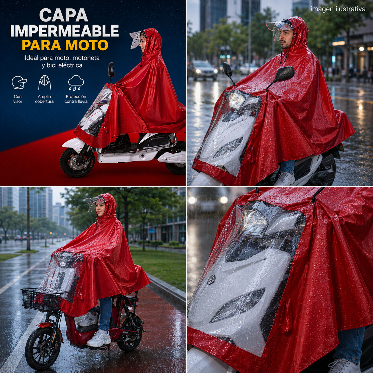Impermeable bici/moto