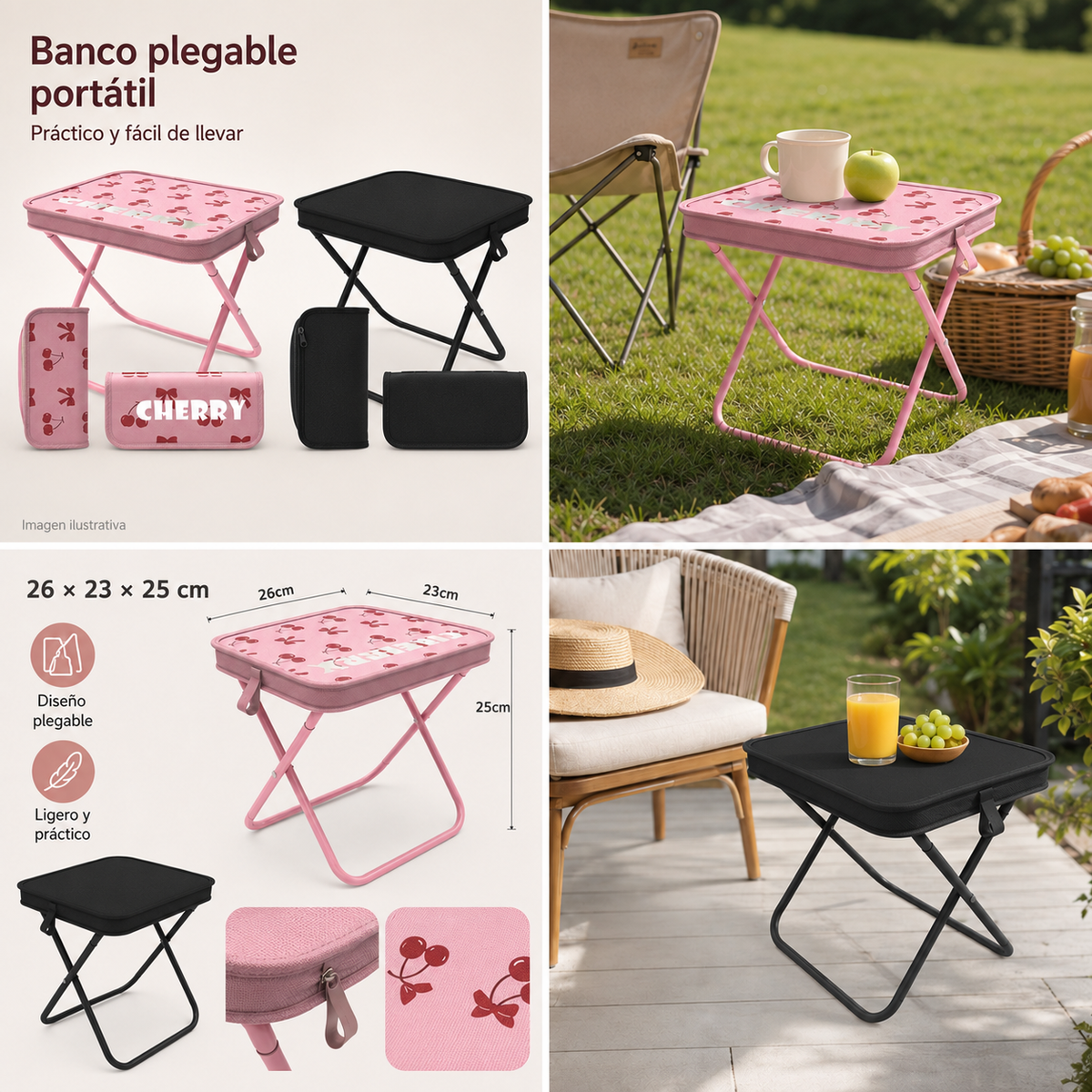 Banco plegable mini