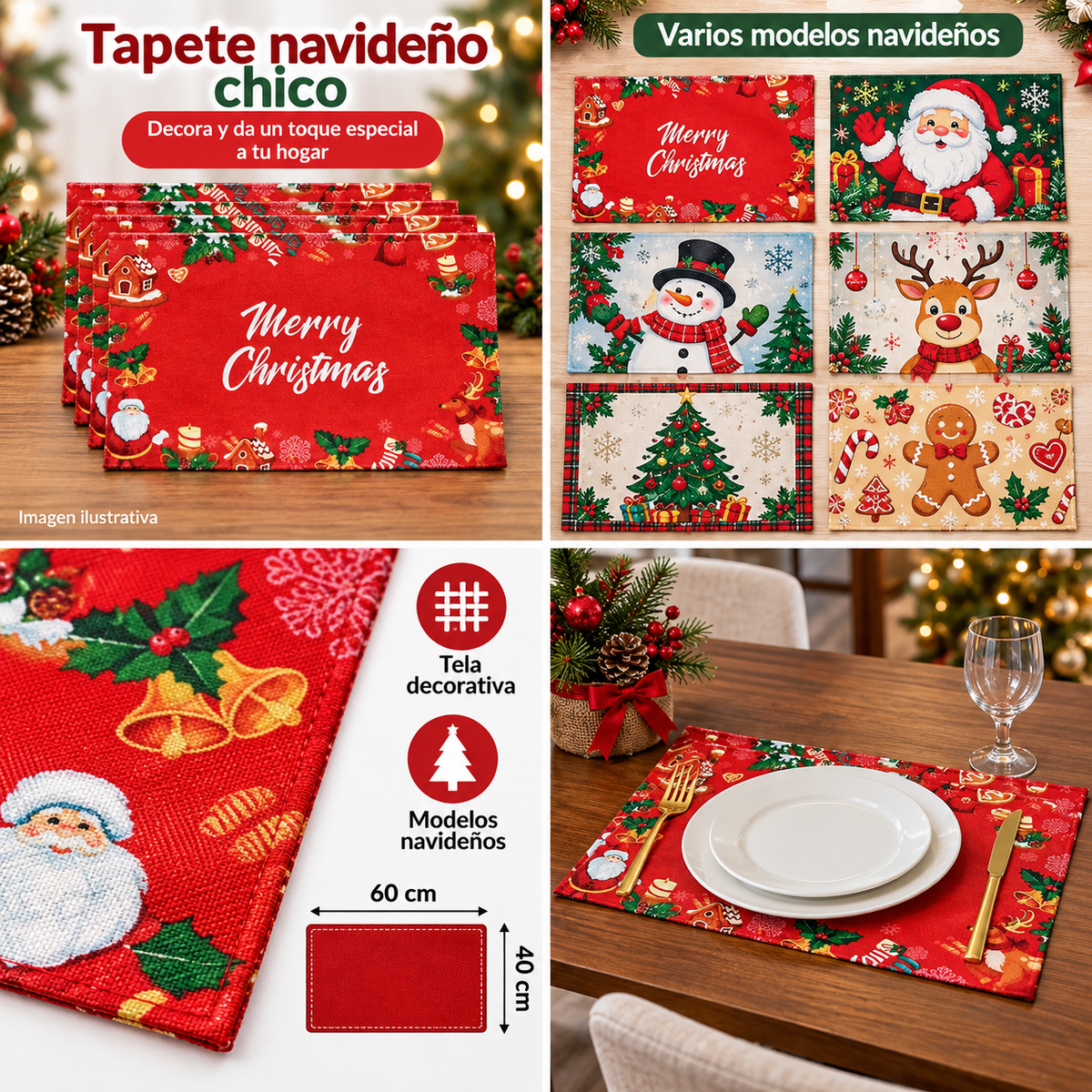 Tapete Navidad Chico.