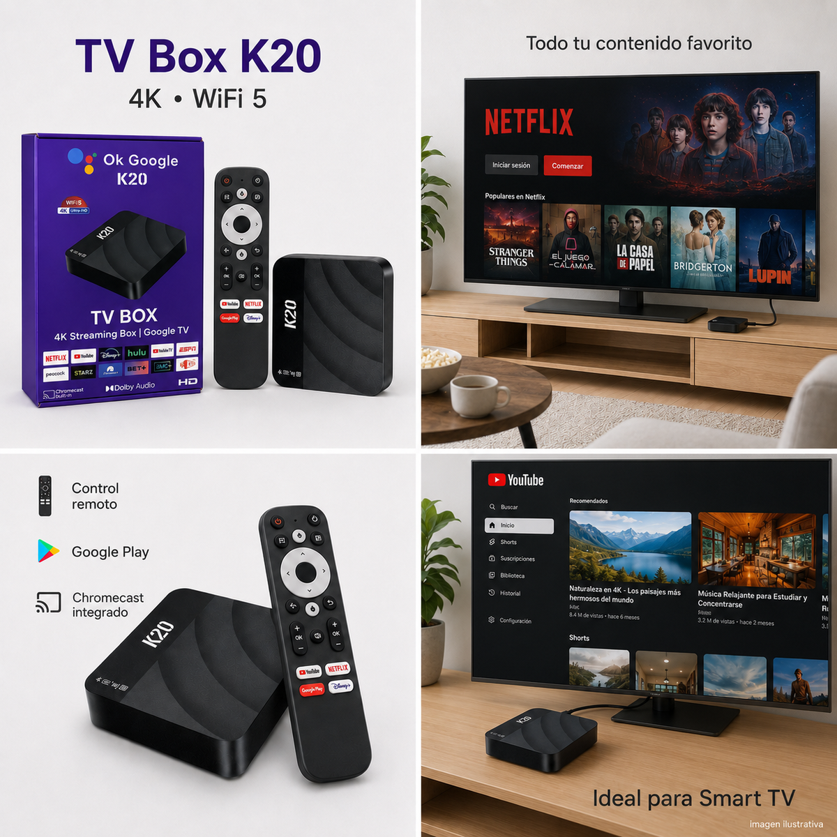 TV BOX K20